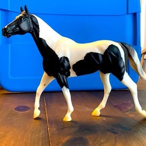 Breyer traditional horse black and white